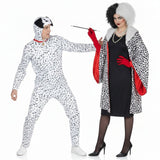 Pareja Cruella y Dálmata