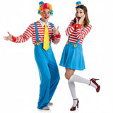 Pareja Payasos Tirantes