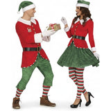 Pareja de Elfos Merry Christmas
