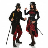 Pareja de Vampiros Lord y Lady Steampunk