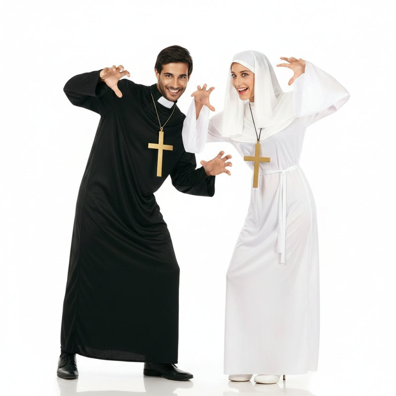 Pareja de Cura y Monja Novicia