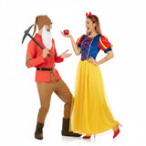 Pareja de Enanito Ay Ho y Blancanieves
