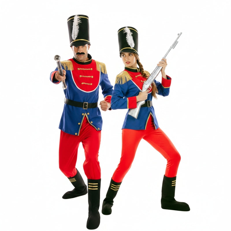 Pareja de Soldados de Juguete Cascanueces