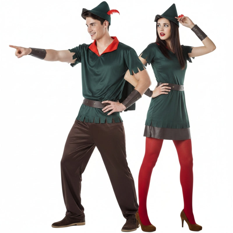 Pareja de Robin Hood de los Bosques