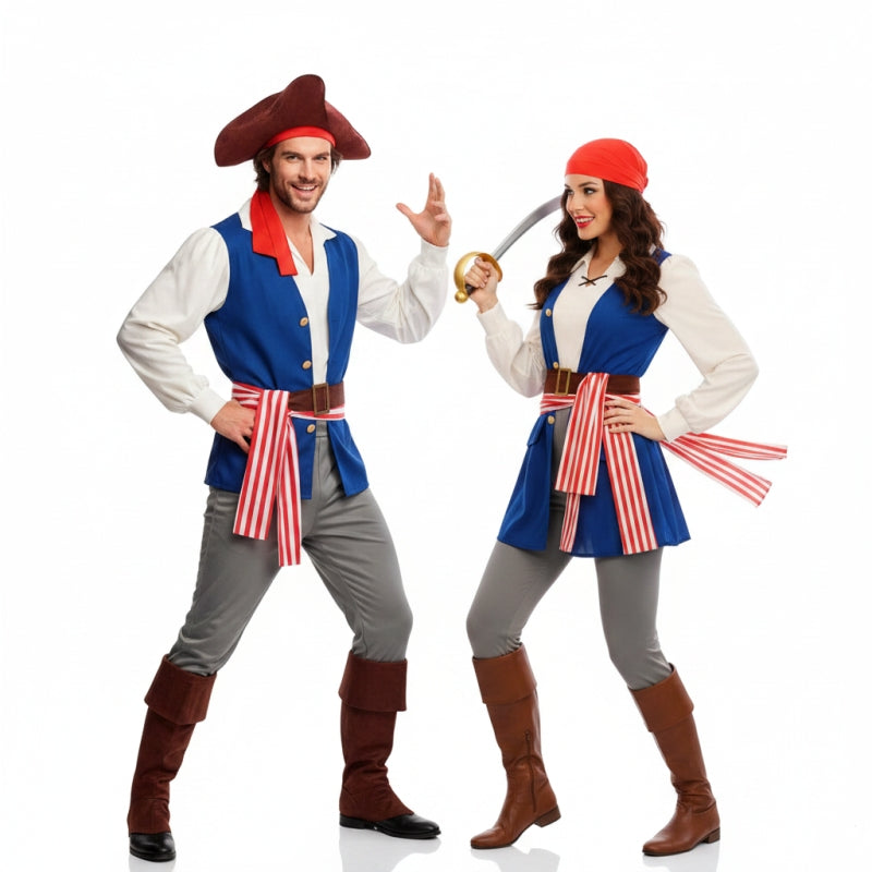 Pareja de Piratas Jack y Jackeline