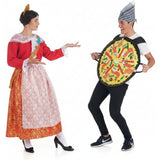 Pareja Fallera y Paella