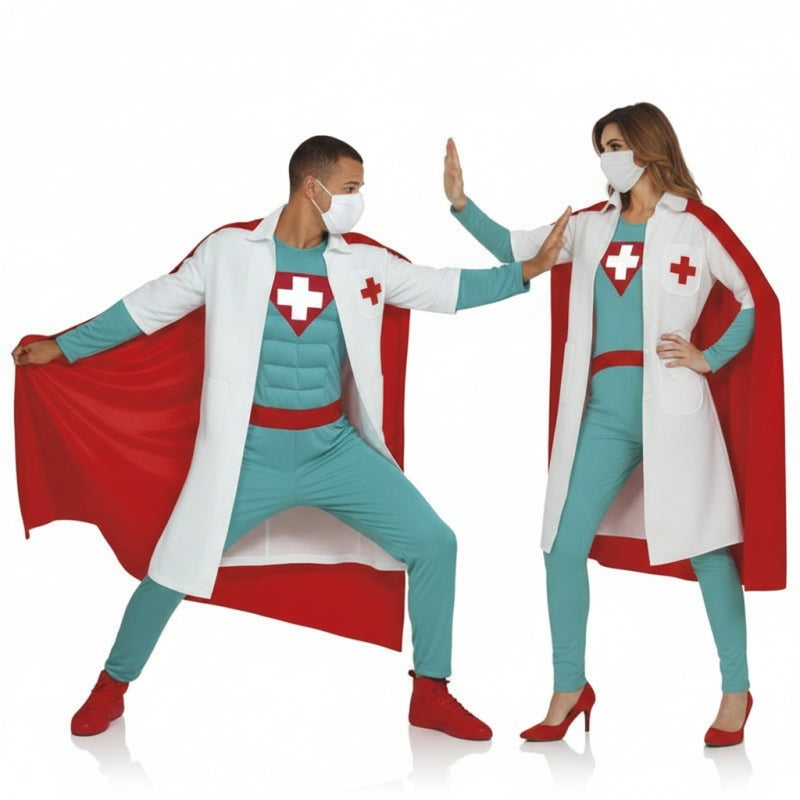 Pareja Súper Médicos