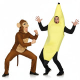 Pareja Mono y Plátano