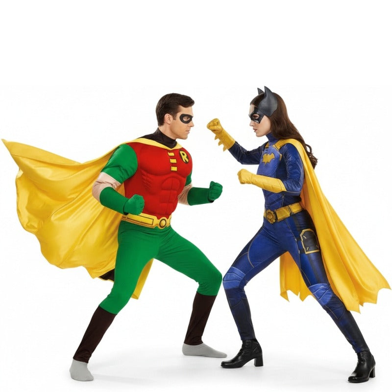 Pareja de Robin y Batgirl Deluxe