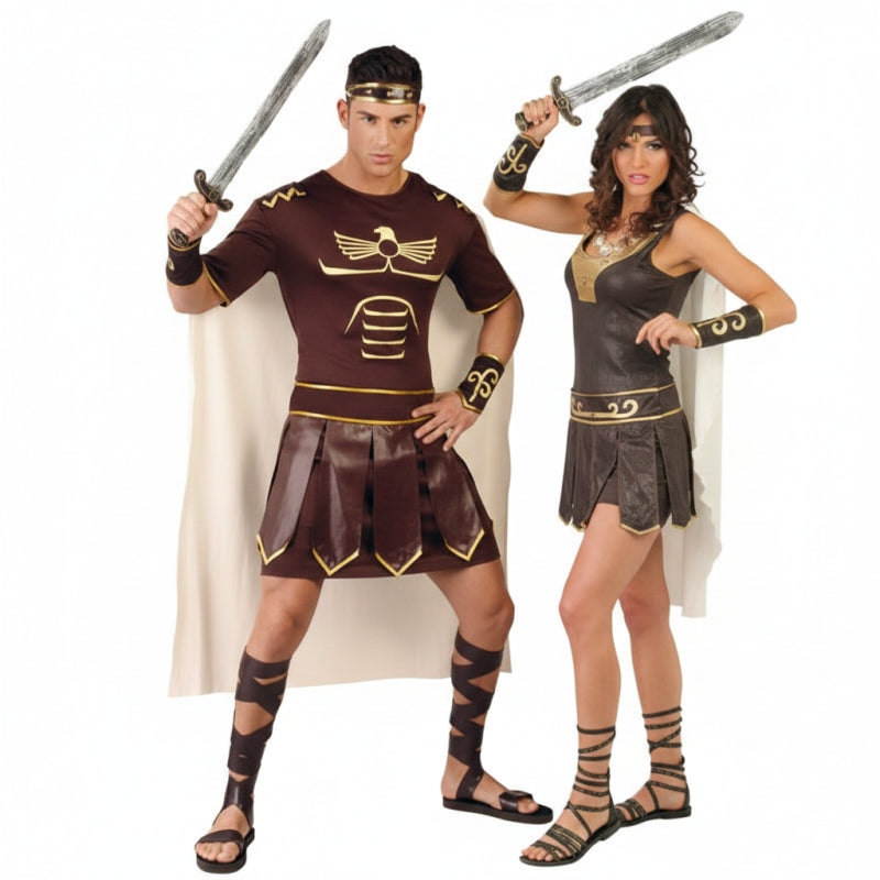 Pareja Gladiadores Romanos