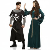 Pareja Cruzado y Reina Medieval
