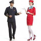 Pareja Pilotos Aviación