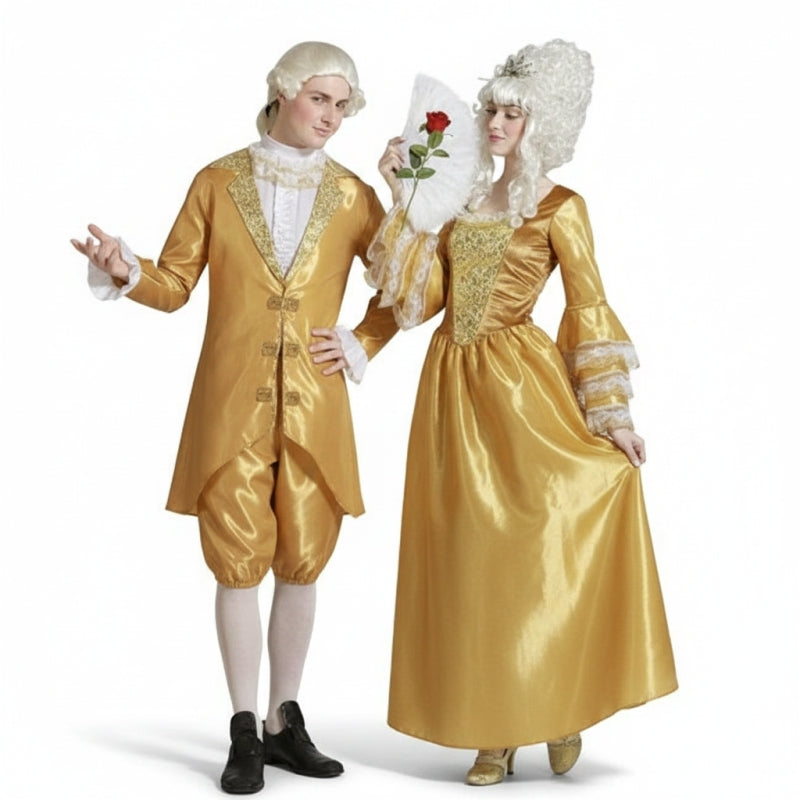 Pareja de Cortesanos Dorados