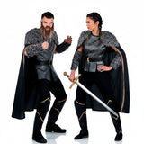 Pareja Vikingos Guerreros