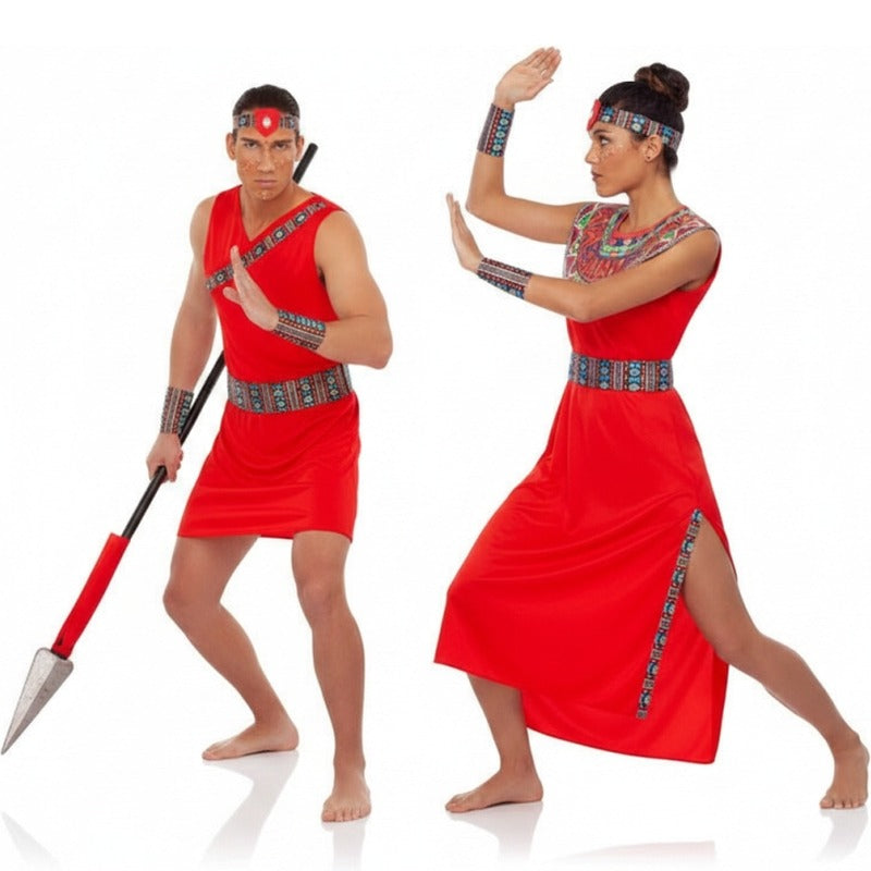 Pareja Guerreros Tribu Masái