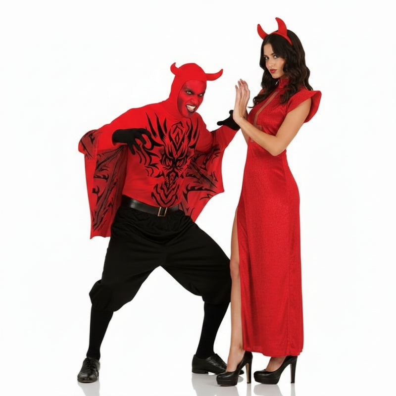 Pareja Demonios Rojos