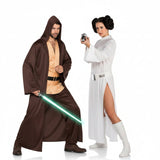 Pareja Qui-Gon Jinn y Princesa Leia