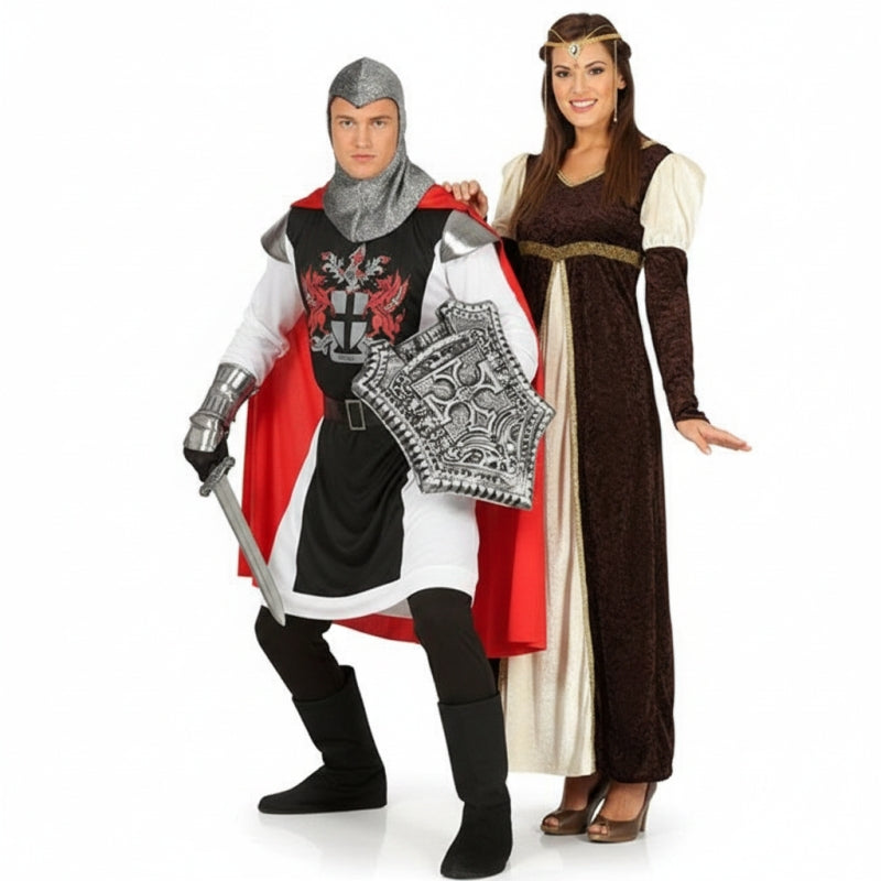 Pareja Caballero Templario y Princesa