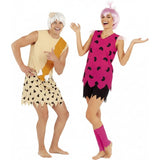 Pareja de Bam Bam y Pebbles de Los Picapiedra