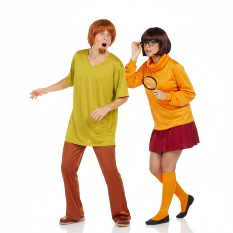 Pareja de Shaggy Rogers y Vilma de Scooby Doo