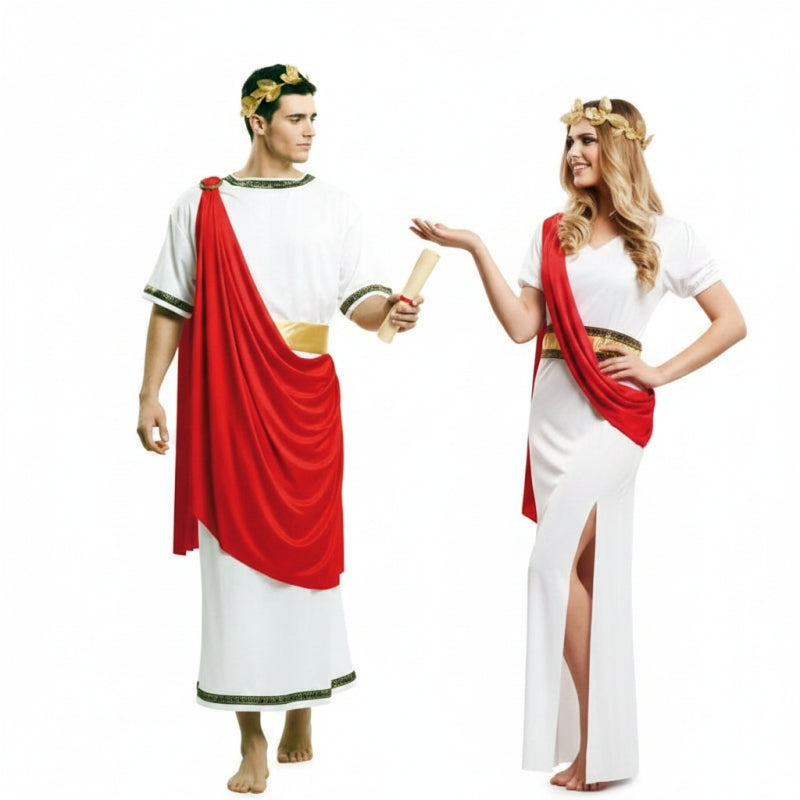 Pareja de Romanos César y Agripina