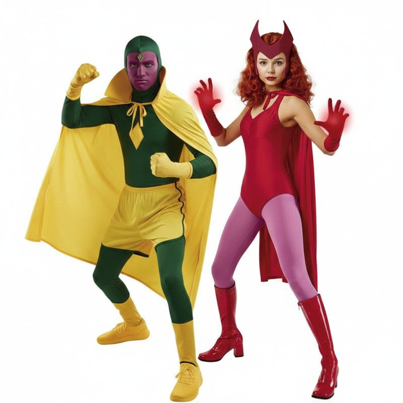 Pareja de Visión y Wanda Maximoff
