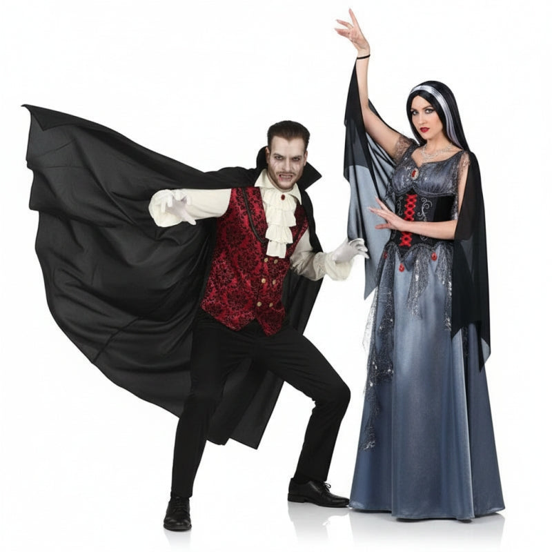 Pareja de Conde Drácula y Vampiresa Marishka
