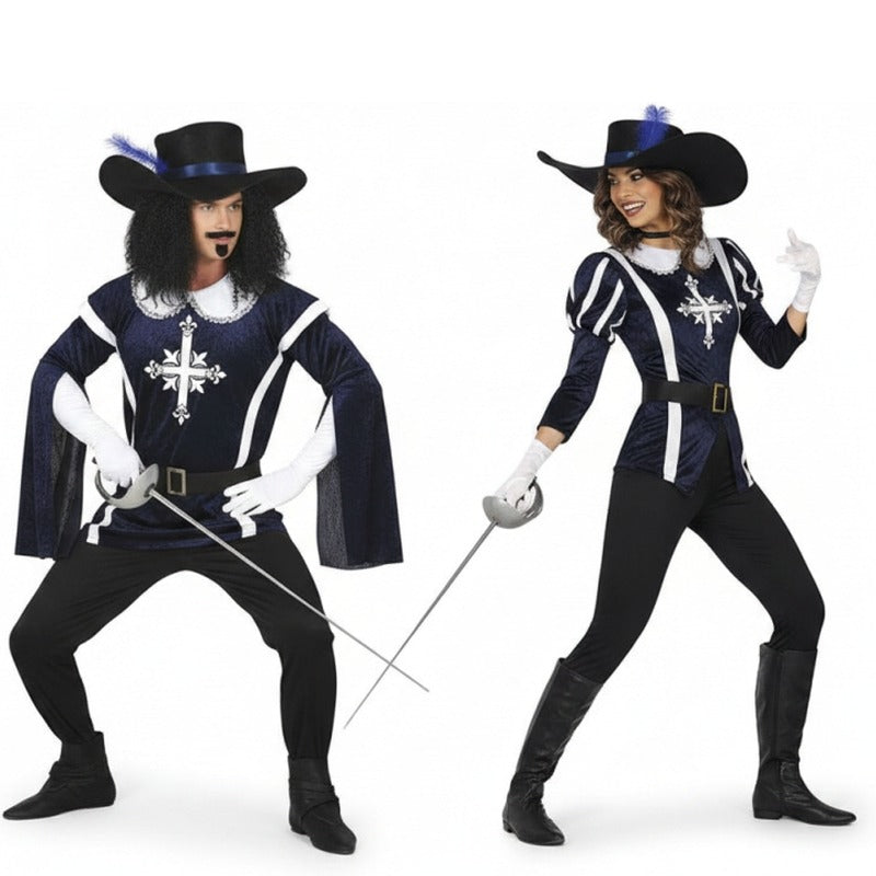 Pareja de Mosqueteros Deluxe