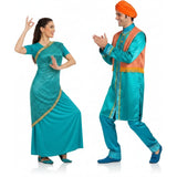 Pareja de Bollywood Turquesa