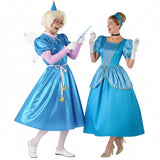 Pareja de Hada Madrina y Cenicienta