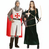 Pareja de Guerreros Medievales
