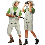 Pareja de Exploradores de la Selva Africana