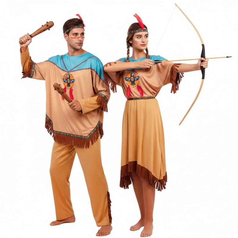 Pareja de Indios del Oeste