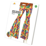 Pantalón de disfraz Hippie Estampado para mujer Packaging