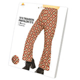 Pantalón de disfraz Retro Años 70 para hombre Packaging