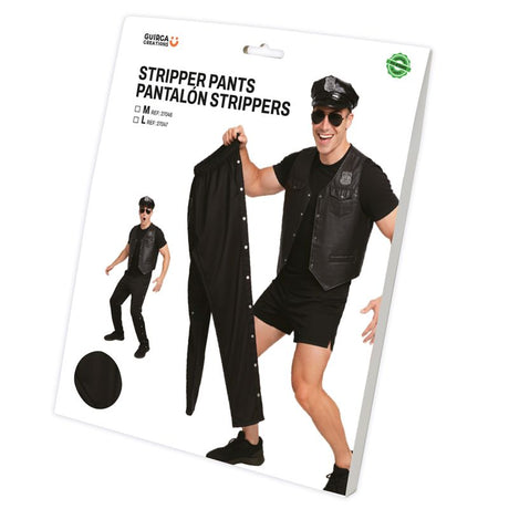 Pantalón de disfraz Stripper para hombre Packaging