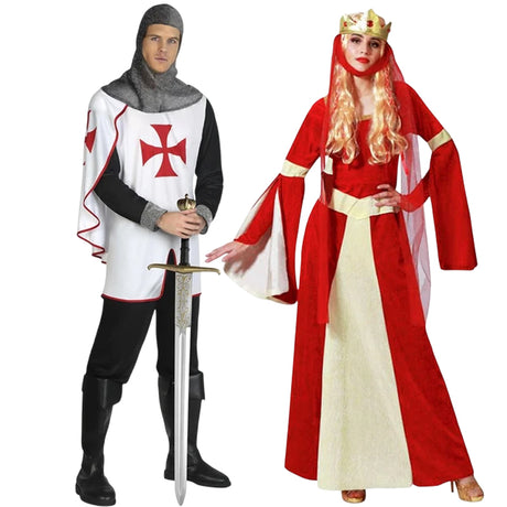 Pareja Reyes Medievales Lujo