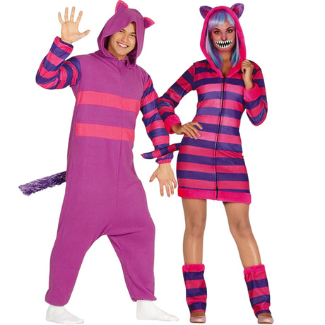 Gatos Cheshire de Alicia para disfrazarte en pareja