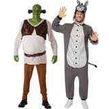 Pareja de Shrek y Asno