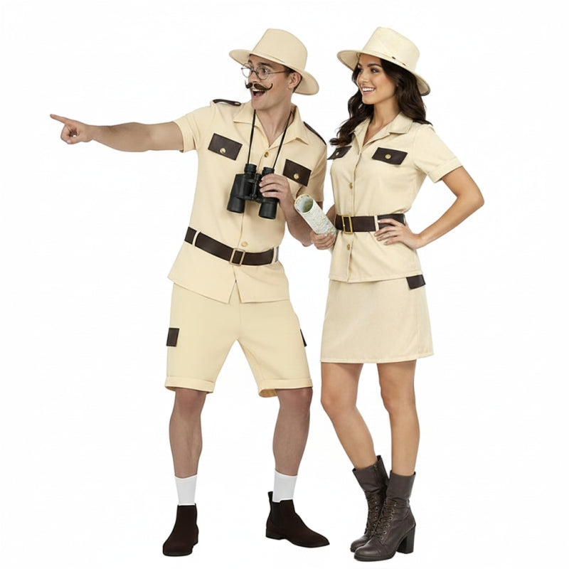 Exploradores Safari para disfrazarte en pareja