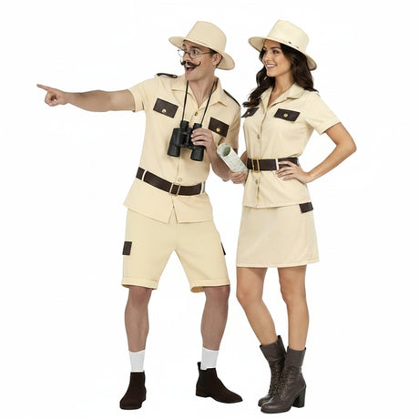 Exploradores Safari para disfrazarte en pareja