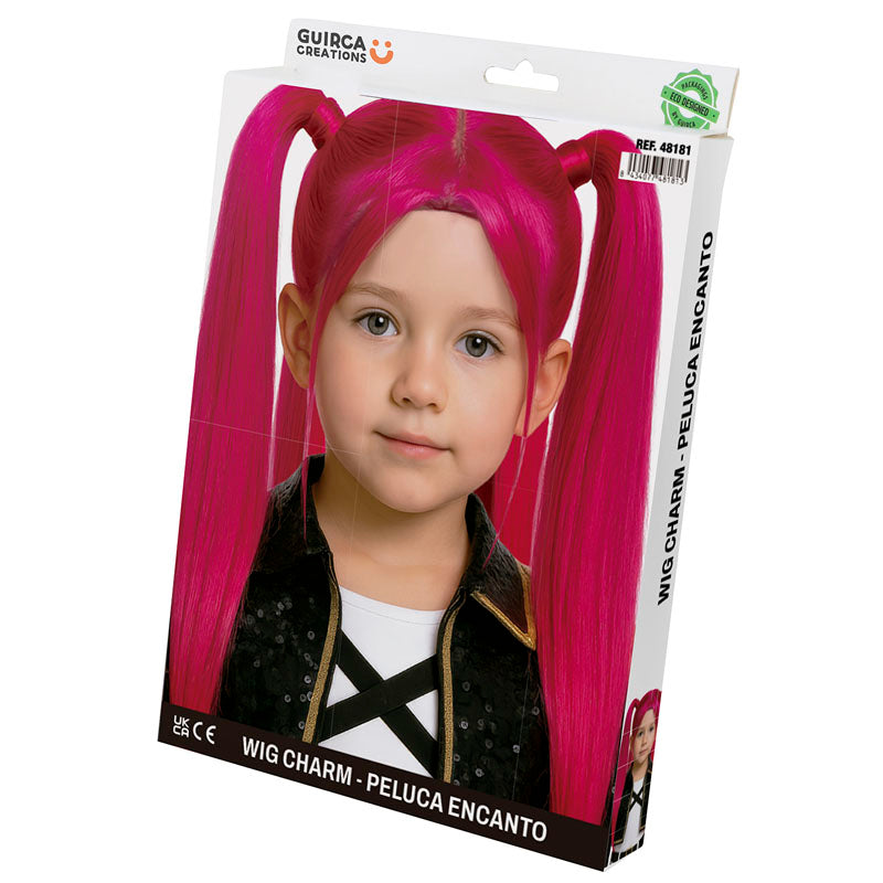 Peluca Pink Charm infantil Packaging