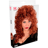 Peluca Rizada marrón Eleonore Grease Packaging