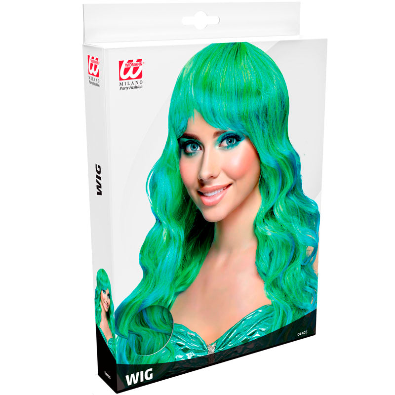 Peluca Sirena Verde Packaging