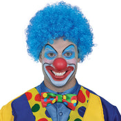 Peluca de Payaso azul