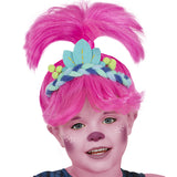 Peluca de Troll Poppy para niña