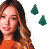 Pendientes árboles navidad