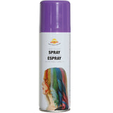 Spray de pelo color morado