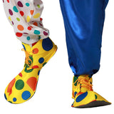 Zapatos de Payaso pequeños con lunares multicolor