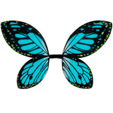 Alas de mariposa infantiles negras y azules Packaging